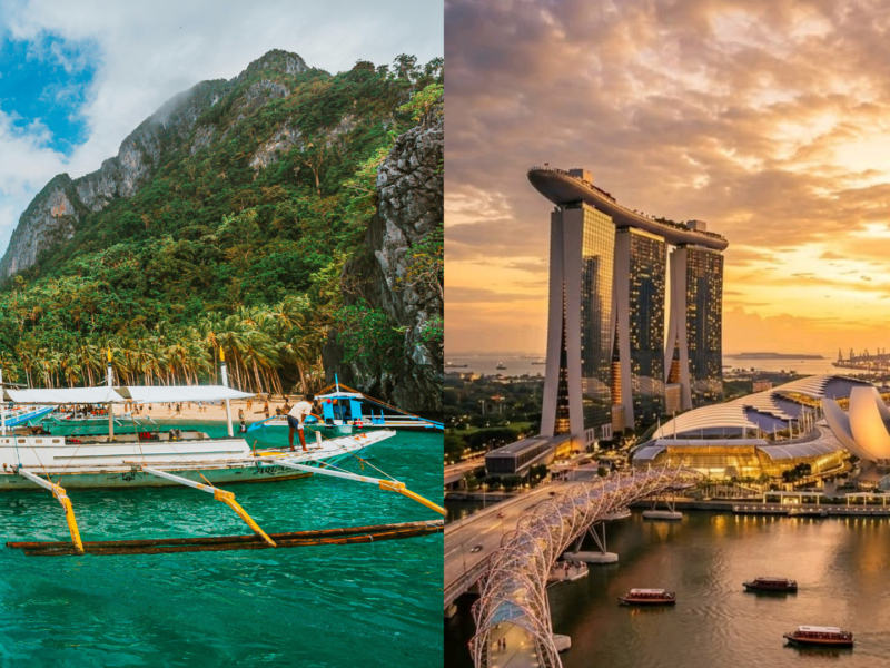 FILIPINAS E SINGAPURA